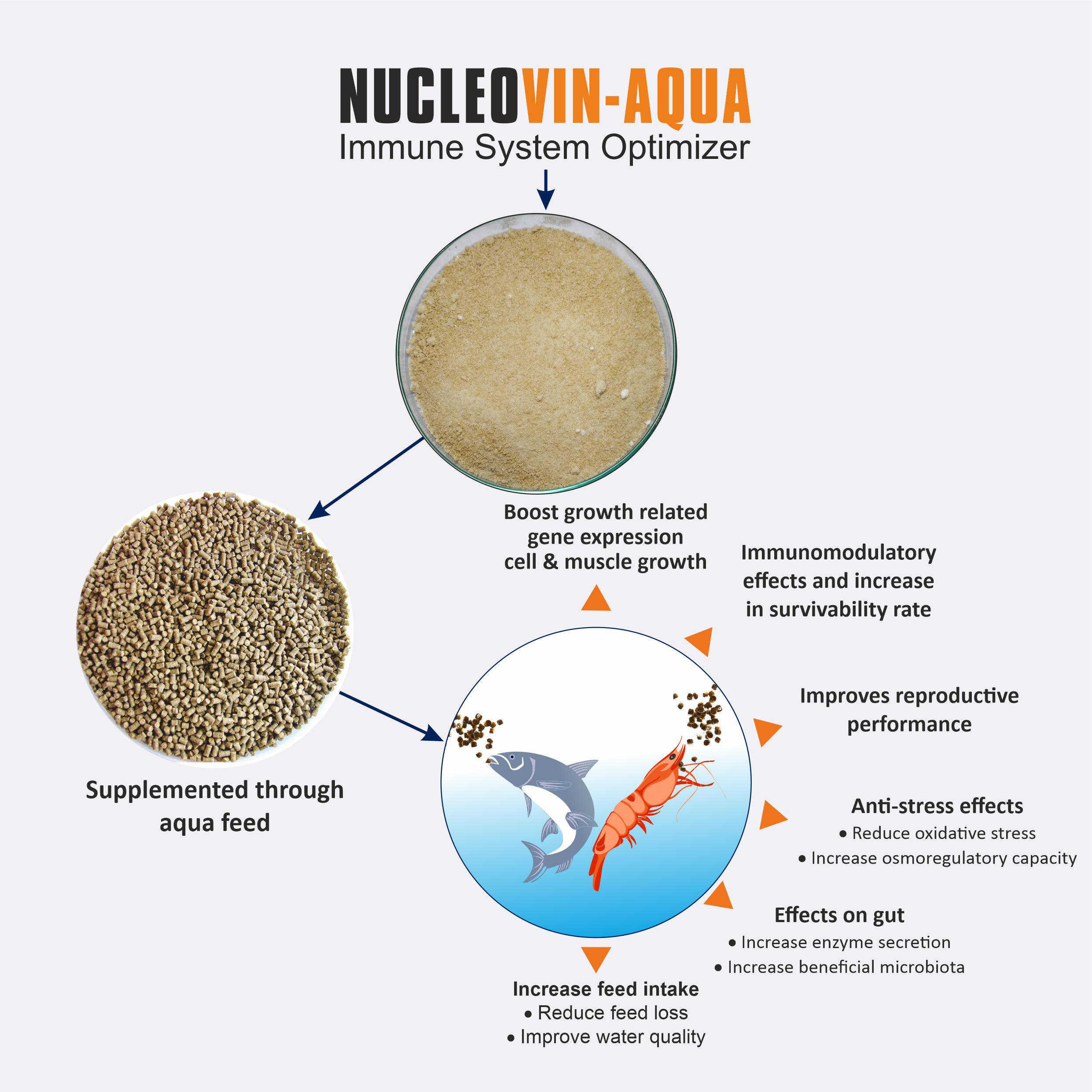 Aqua Feed Supplements - Nucleovin