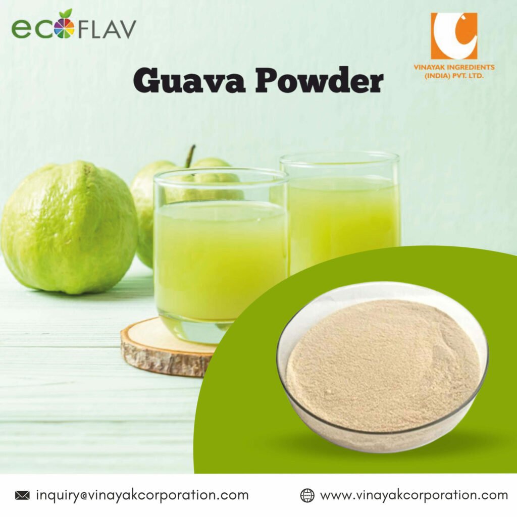 Spray Dried Guava Powder – Vinayak Ingredients India Private Limited.