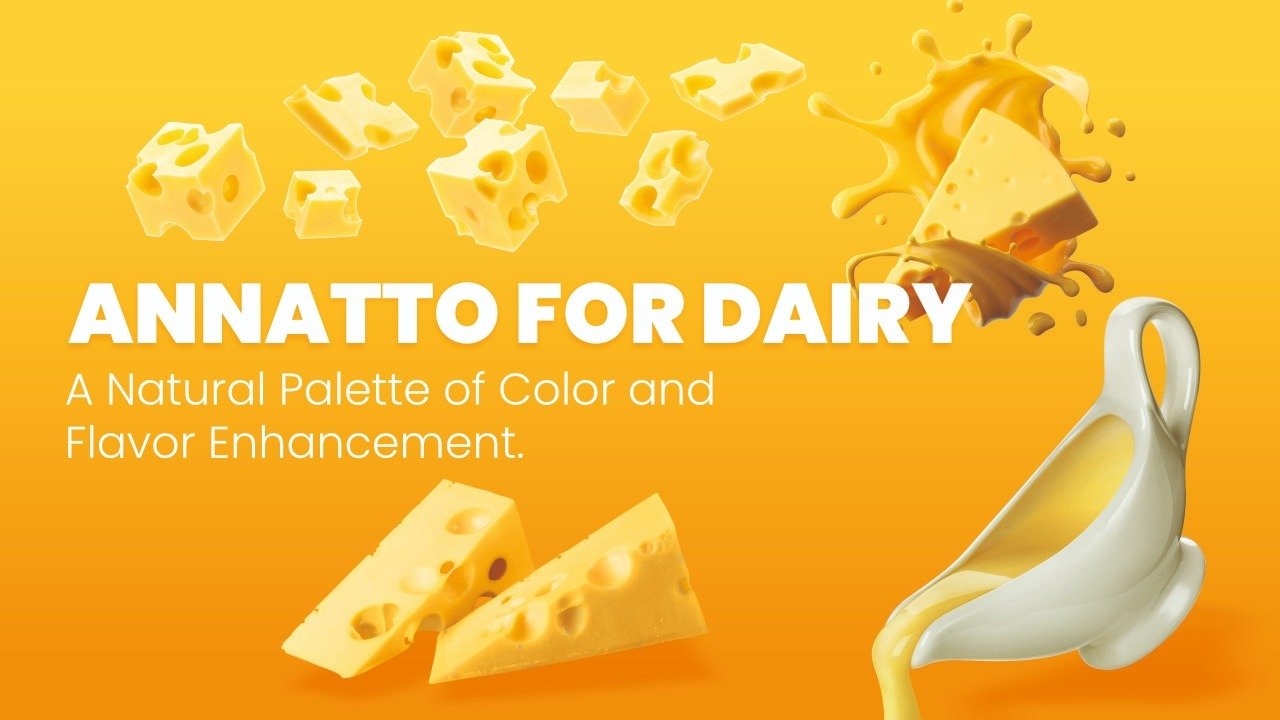 Annatto for Dairy: A Natural Palette of Color and Flavor Enhancement