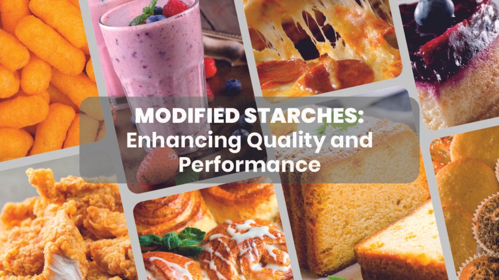 MODIFIED STARCHES: Enhancing Quality and Performance