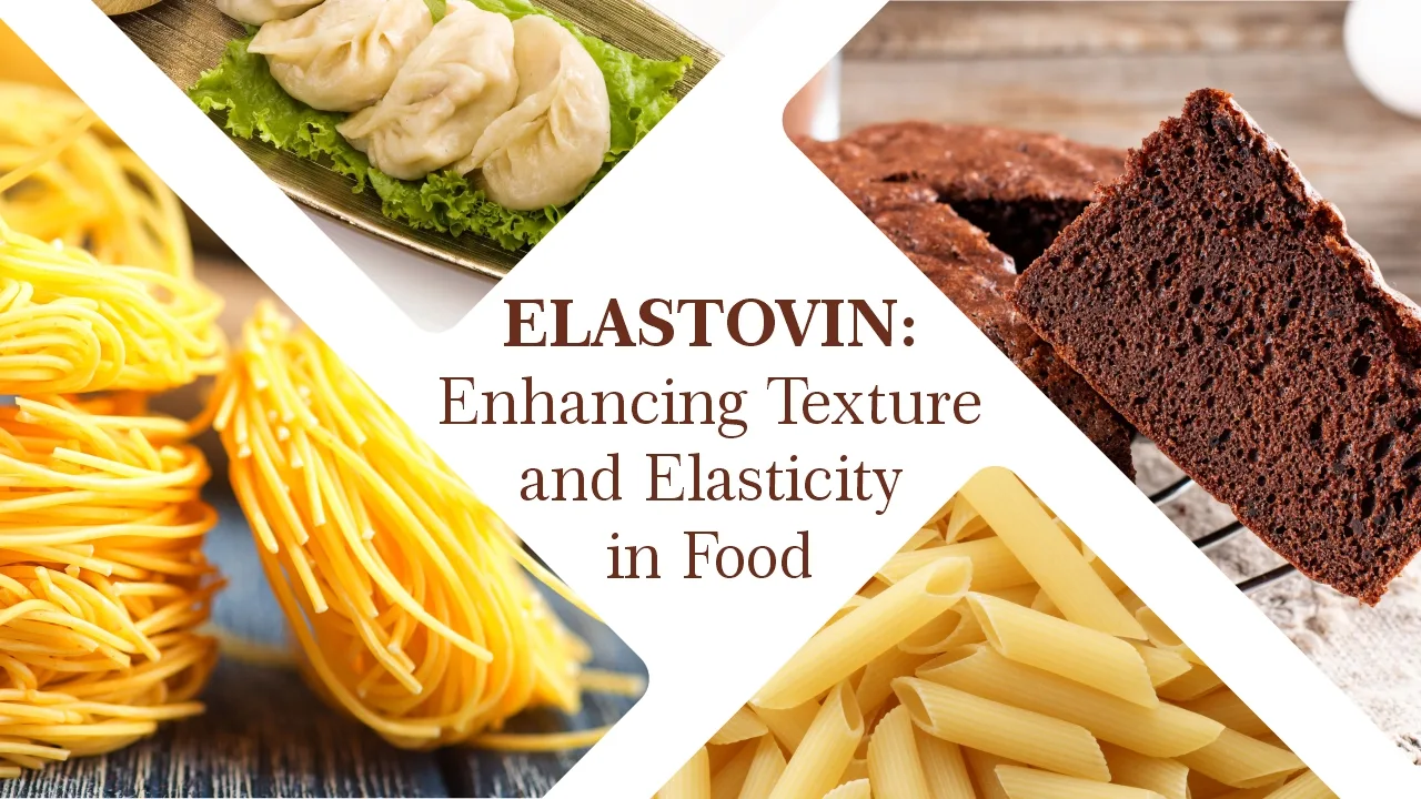 ELASTOVIN: Enhancing Texture and Elasticity in Food