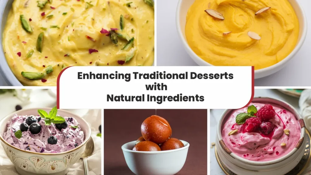 Enhancing Traditional Desserts with Natural Ingredients