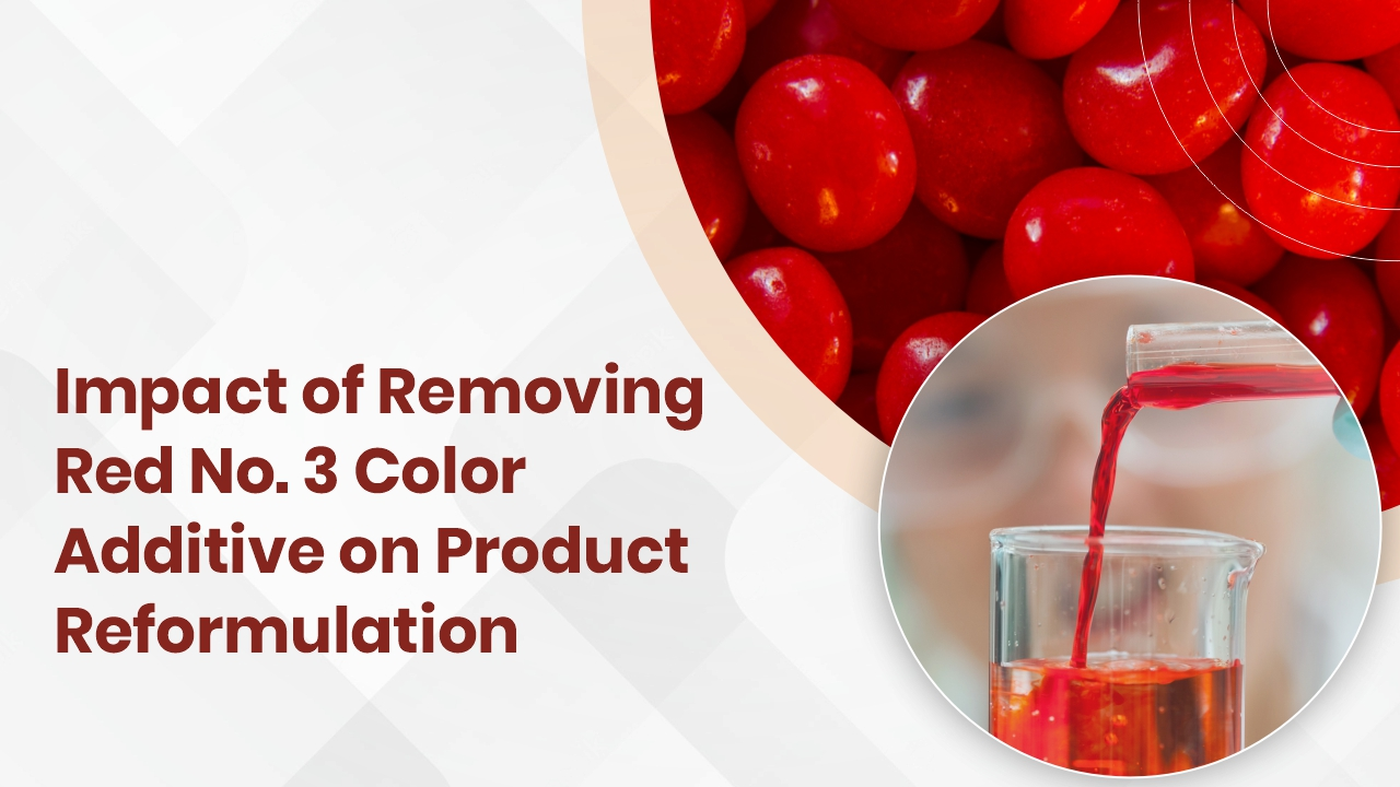 Impact of Removing Red No. 3 Color Additive on Product Reformulation