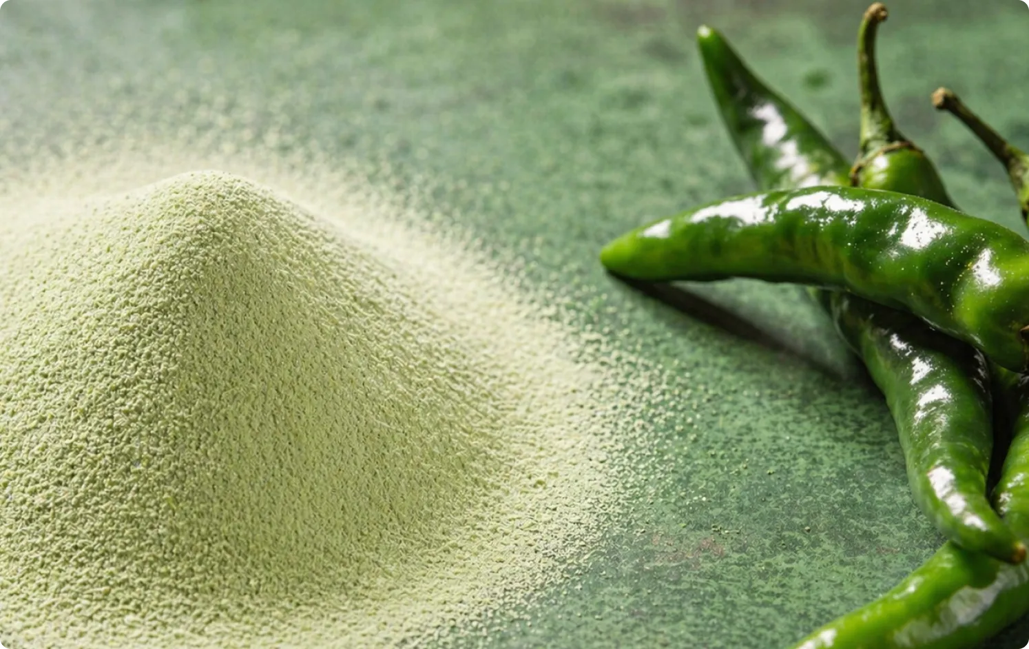 ECOFLAV GREEN CHILLI POWDER