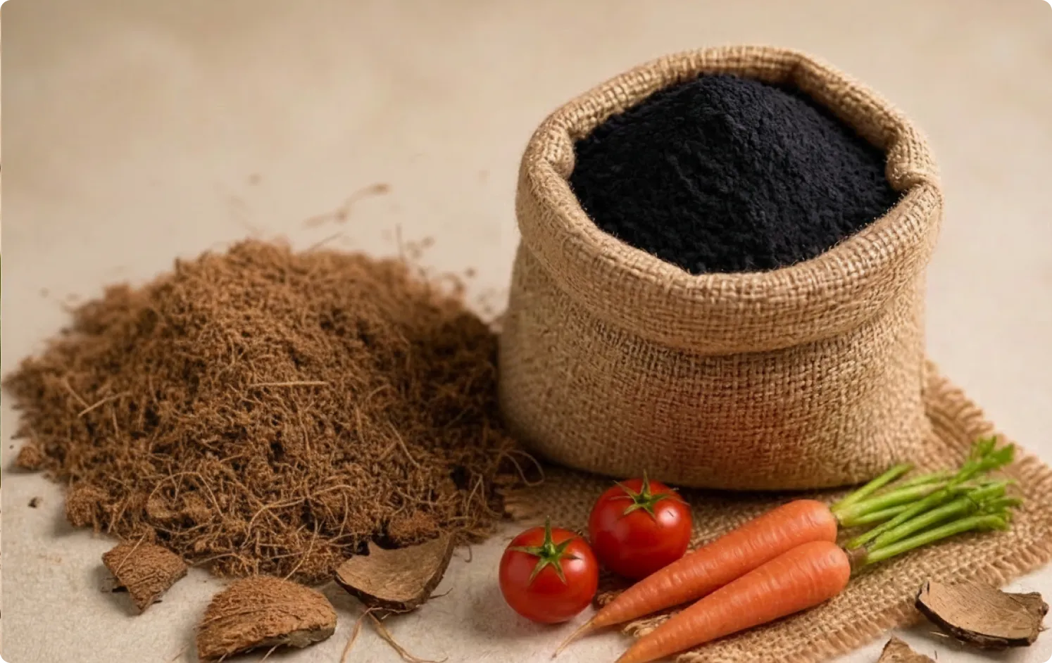 VEGETABLE CARBON BLACK