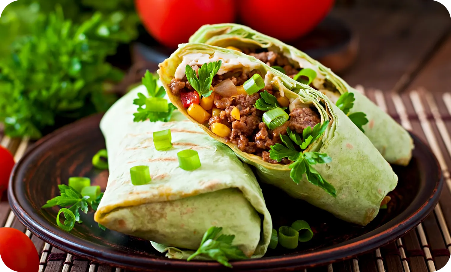 Flatbreads (chapati, wraps, pita)