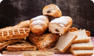 Bakery products requiring delayed acidification