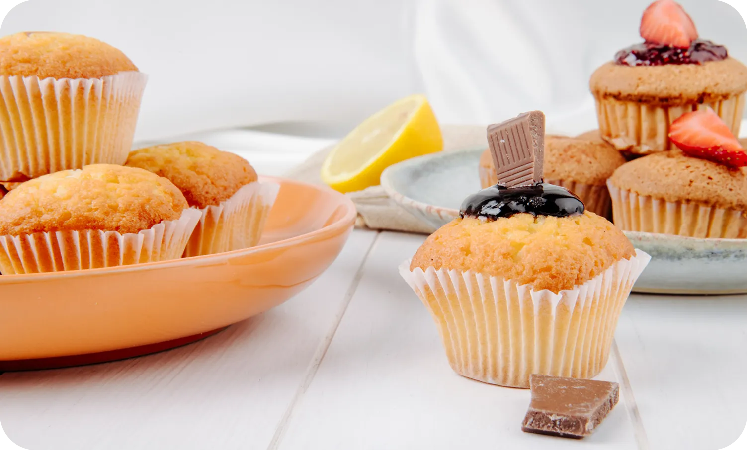 Cakes (sponge, pound, muffins)
