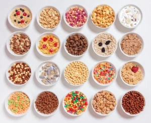 Fortified flour and cereal products